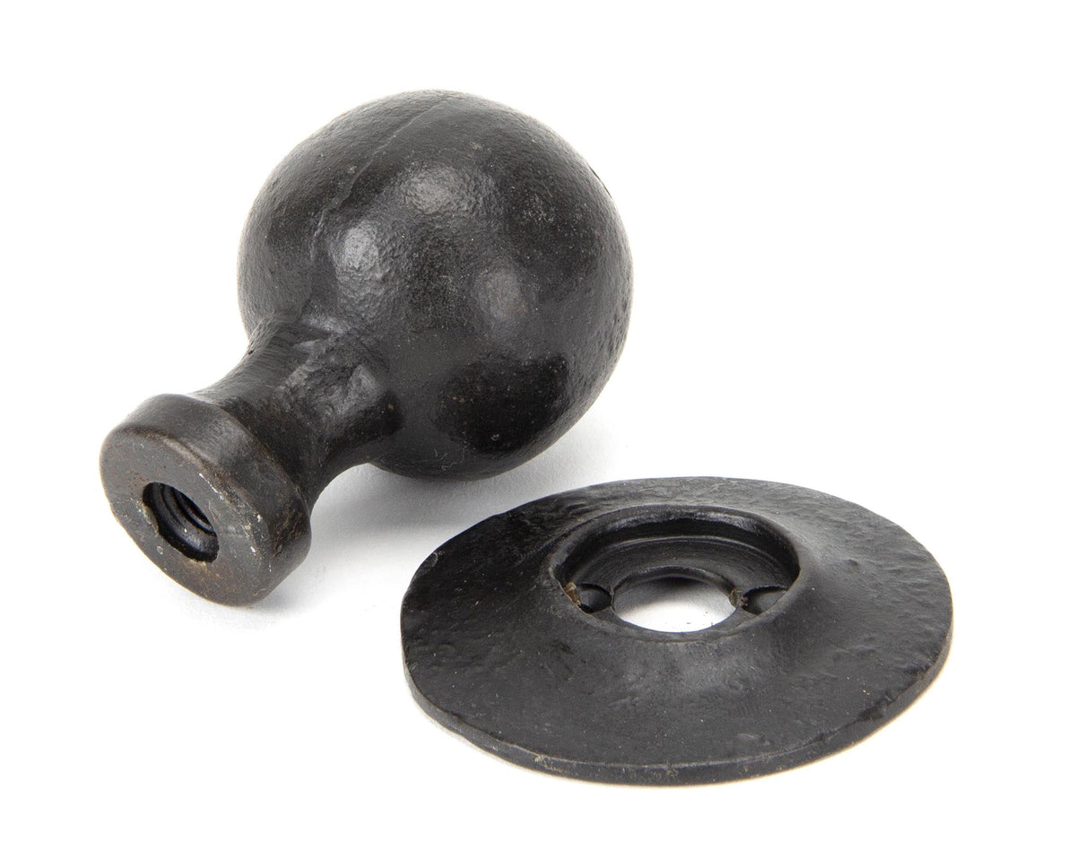 Round Mortice/Rim Knob Set by From The Anvil
