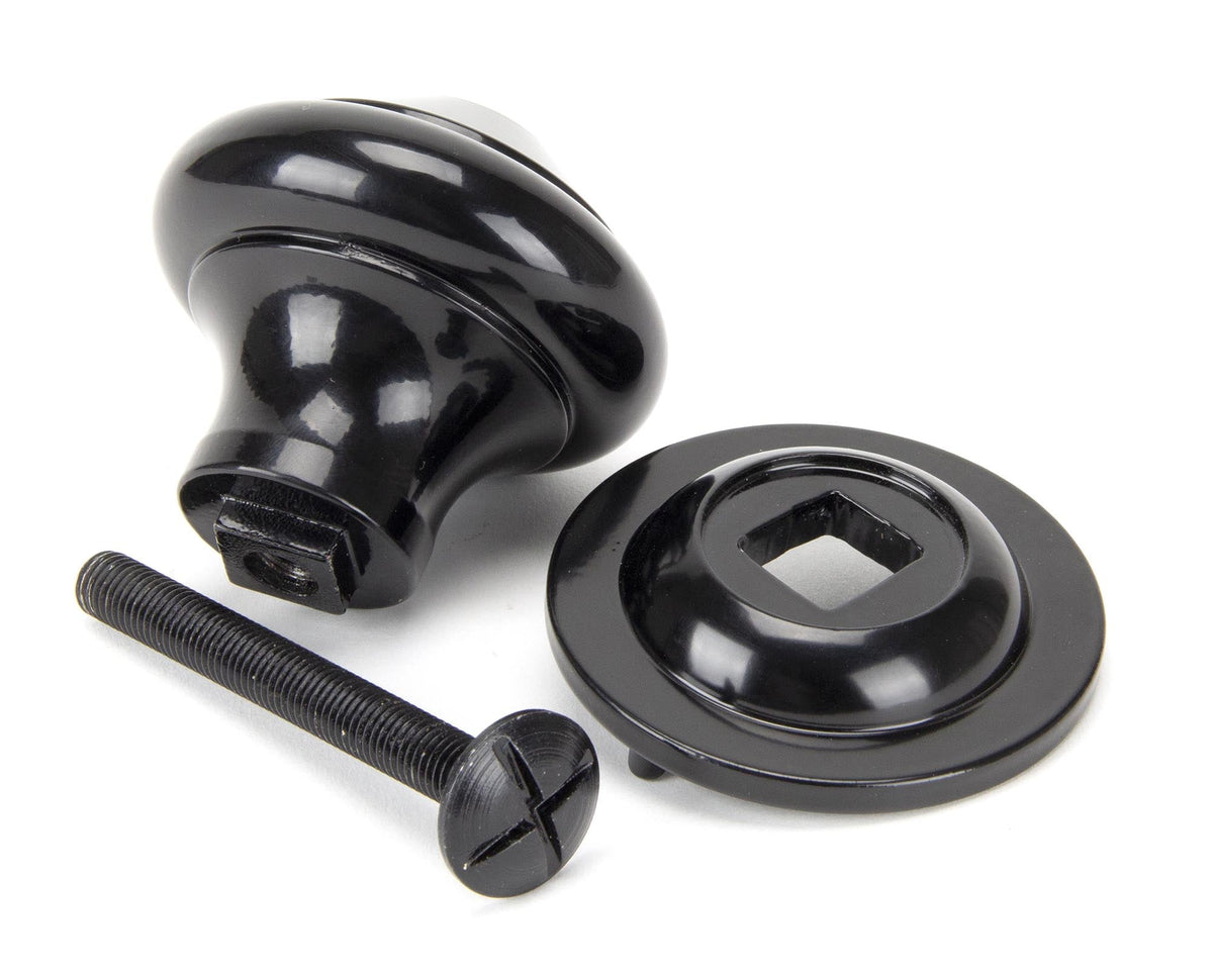 Regency Centre Door Knob by From The Anvil