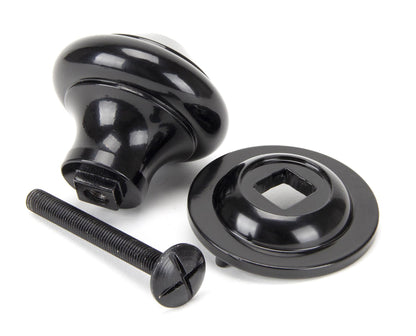 Regency Centre Door Knob by From The Anvil