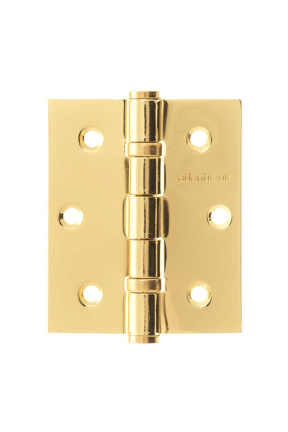 Atlantic Ball Bearing Hinges - Polished Brass - 3" x 2.5" x 2.5mm