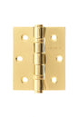Atlantic Ball Bearing Hinges - Polished Brass - 3" x 2.5" x 2.5mm