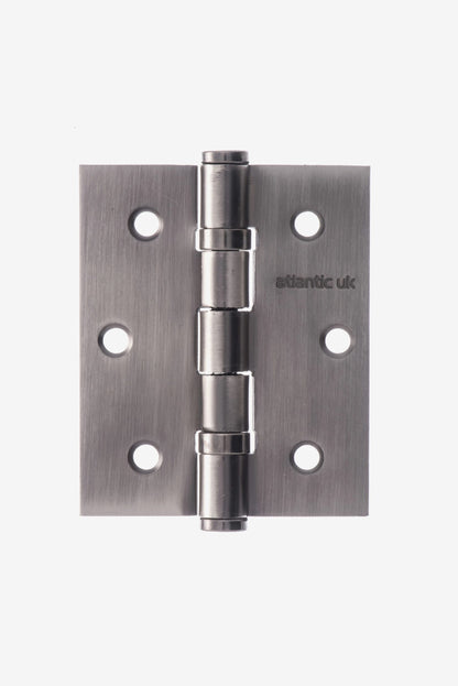 Atlantic Ball Bearing Hinges - Matt Gun Metal - 3" x 2.5" x 2.5mm