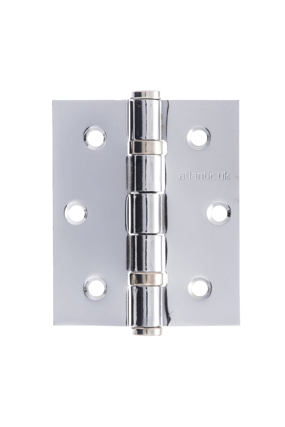 Atlantic Ball Bearing Hinges - Polished Chrome - 3" x 2.5" x 2.5mm