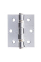 Atlantic Ball Bearing Hinges - Polished Chrome - 3" x 2.5" x 2.5mm