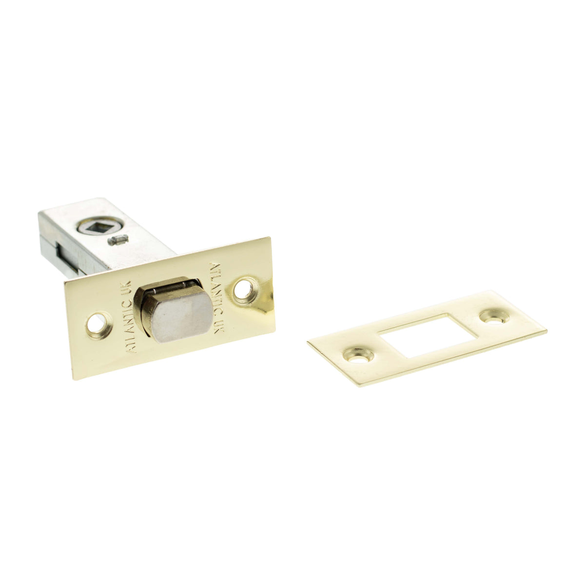 Atlantic Tubular Deadbolt - Polished Brass - 2.5"
