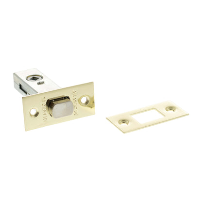Atlantic Tubular Deadbolt - Polished Brass - 2.5"