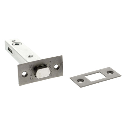 Atlantic Tubular Deadbolt - Distressed Silver - 4"