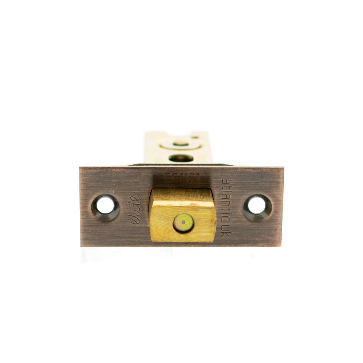 Atlantic Fire-Rated CE Marked Bolt Through Tubular Deadbolt - Antique Copper - 2.5"