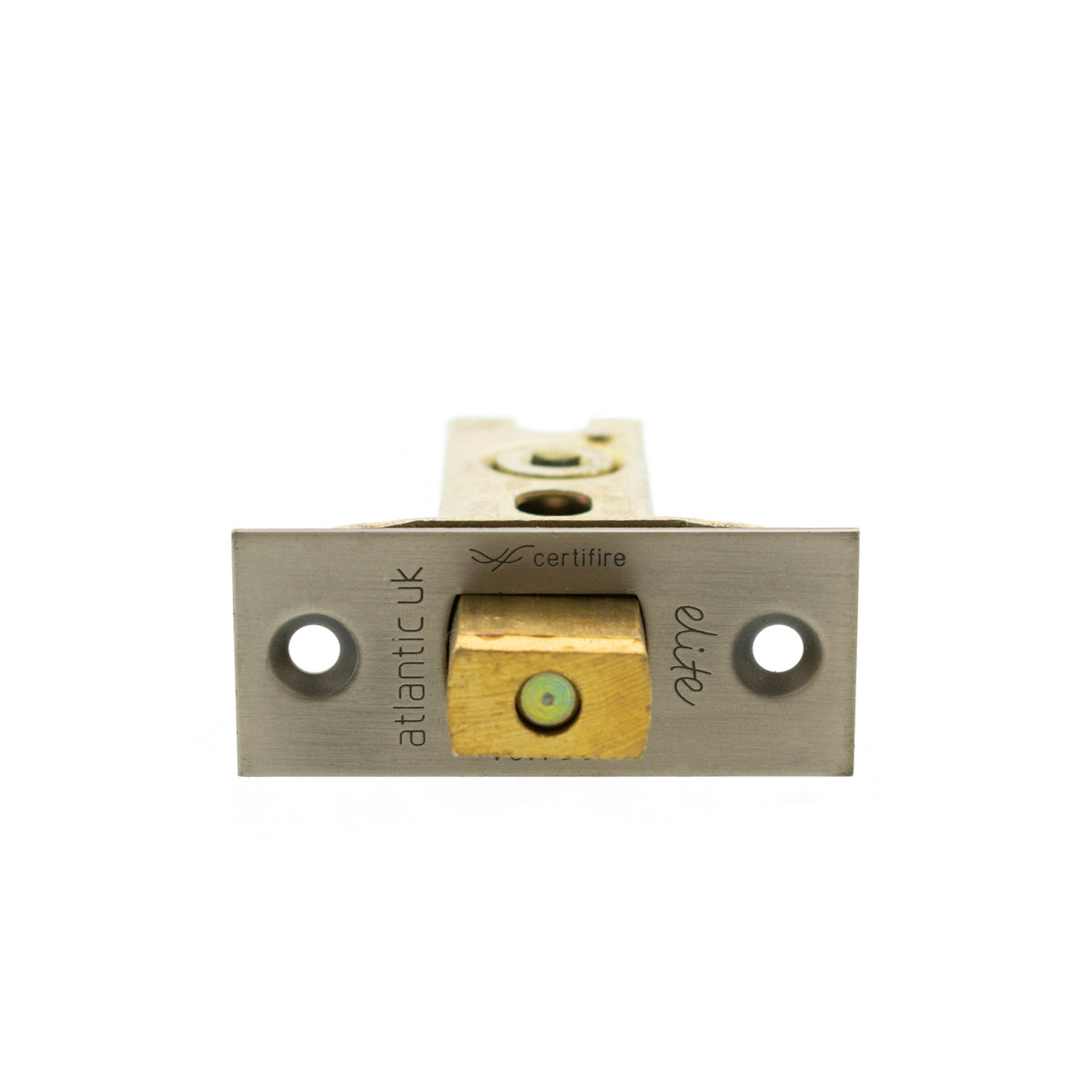 Atlantic Fire-Rated CE Marked Bolt Through Tubular Deadbolt - Matt Gun Metal - 2.5"