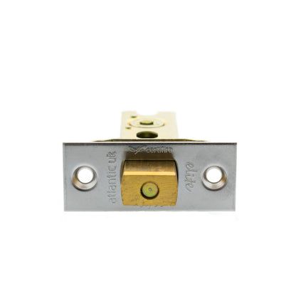 Atlantic Fire-Rated CE Marked Bolt Through Tubular Deadbolt - Polished Chrome - 2.5"