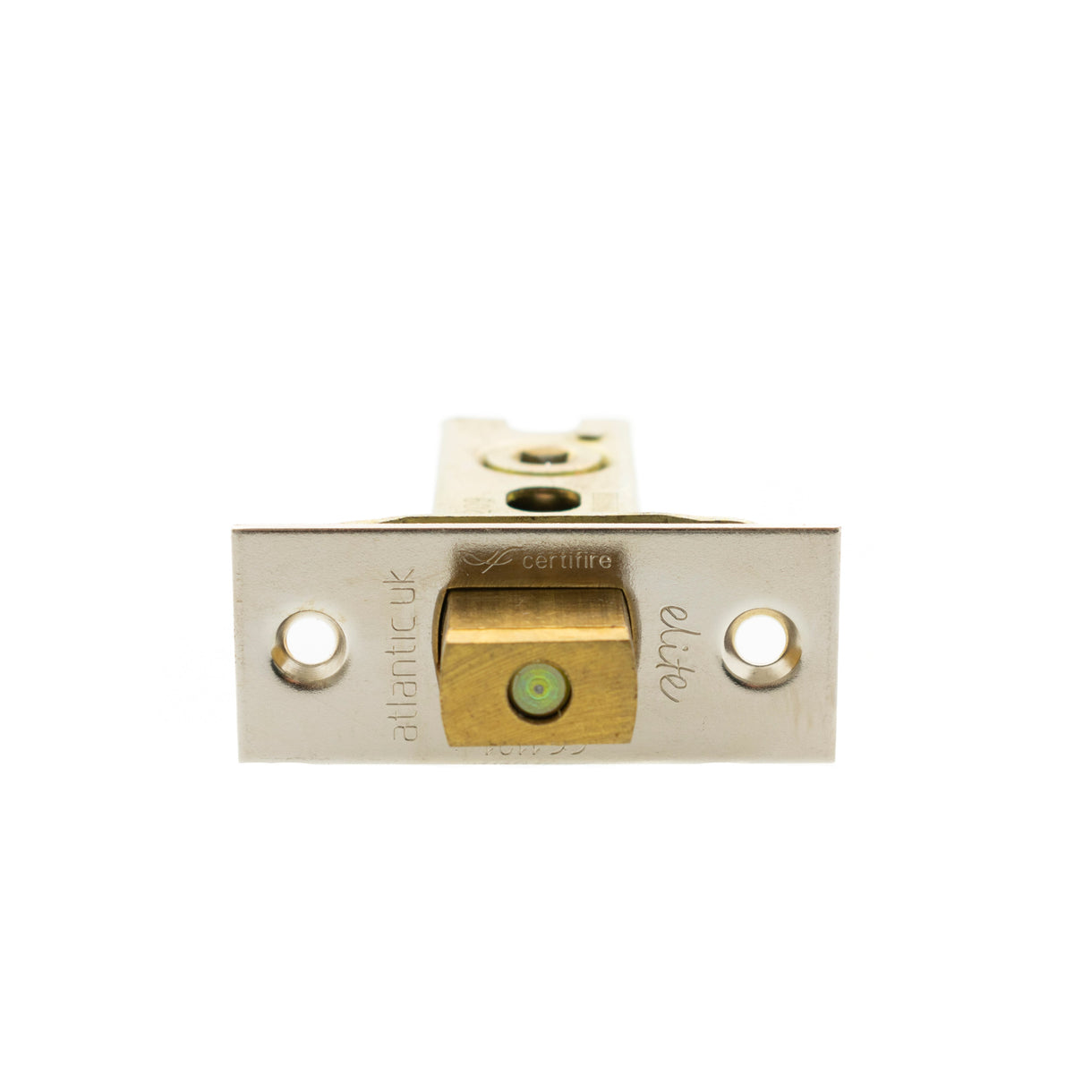 Atlantic Fire-Rated CE Marked Bolt Through Tubular Deadbolt - Polished Nickel - 2.5"