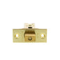 Atlantic Fire-Rated CE Marked Bolt Through Tubular Deadbolt - Satin Brass - 2.5"
