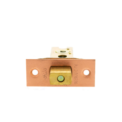 Atlantic Fire-Rated CE Marked Bolt Through Tubular Deadbolt - Urban Satin Copper - 2.5"
