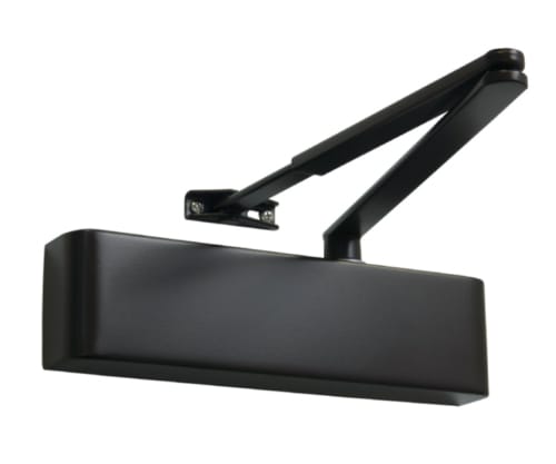 Atlantic Premium Grade Door Closer - Matt Black - -ma x 110kg,DDA,Adj,Slimline