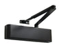Atlantic Premium Grade Door Closer - Matt Black - -ma x 110kg,DDA,Adj,Slimline