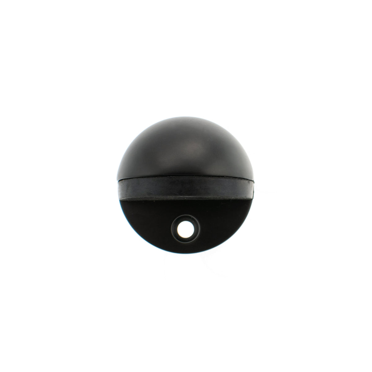 Atlantic Half-Moon Contract Floor Mounted Door Stop - Matt Black - Default