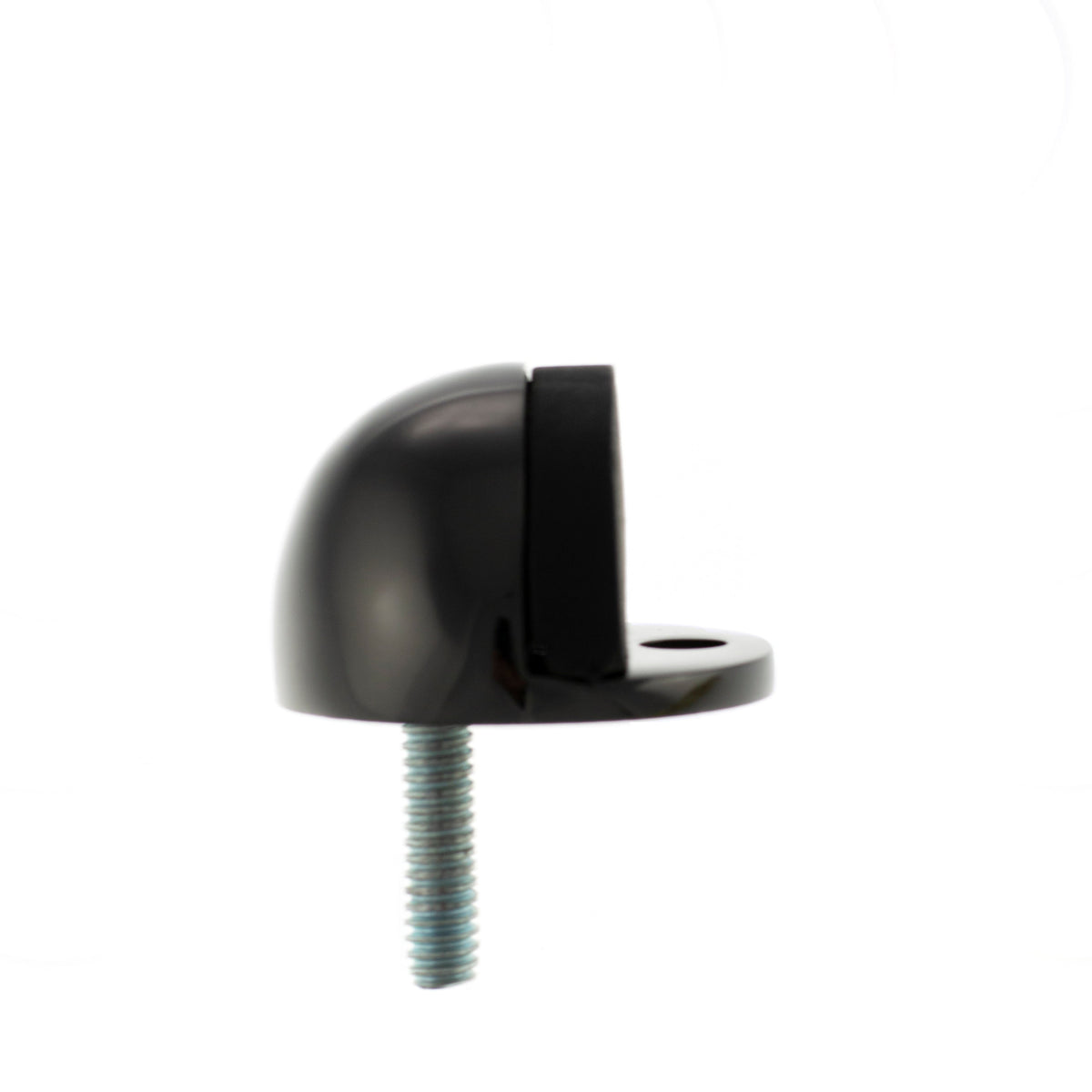Atlantic Half-Moon Premium Floor Mounted Door Stop - Black Nickel - Default