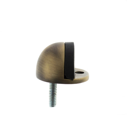 Atlantic Half-Moon Premium Floor Mounted Door Stop - Matt Antique Brass - Default