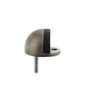 Atlantic Half-Moon Premium Floor Mounted Door Stop - Matt Gun Metal - Default