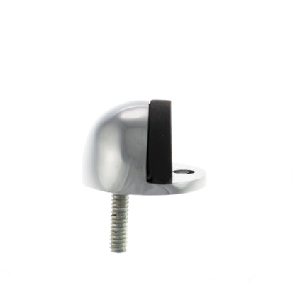 Atlantic Half-Moon Premium Floor Mounted Door Stop - Polished Chrome - Default