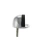 Atlantic Half-Moon Premium Floor Mounted Door Stop - Polished Chrome - Default