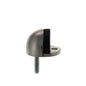 Atlantic Half-Moon Premium Floor Mounted Door Stop - Satin Nickel - Default