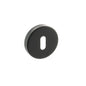 Atlantic Key Escutcheons - Matt Black - Default