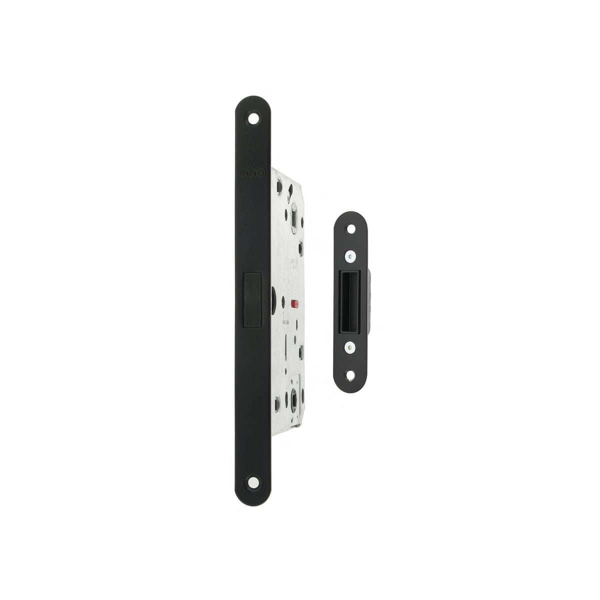 AGB Polaris 2XT Magnetic Bathroom Lock 50mm backset - Matt Black