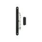 AGB Polaris 2XT Magnetic Bathroom Lock 60mm backset with strike plates for ALU doors - Matt Black