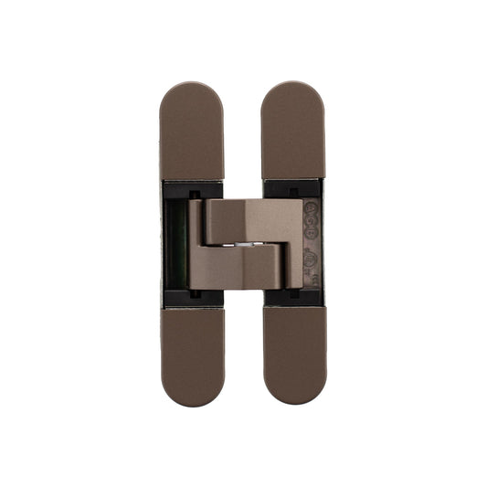AGB Eclipse 3.2 Heavy Duty Adjustable Concealed Hinge 80KG Capacity - Bronze
