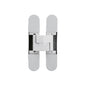 AGB Eclipse 3.2 Heavy Duty Adjustable Concealed Hinge 80KG Capacity - White