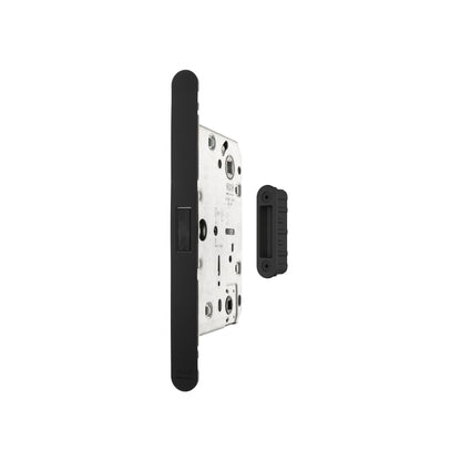 AGB Revolution XT Magnetic Bathroom Lock 60mm backset with strike plates for ALU doors