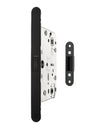 AGB Revolution XT Magnetic Bathroom Lock - Matt Black - 60mm backset