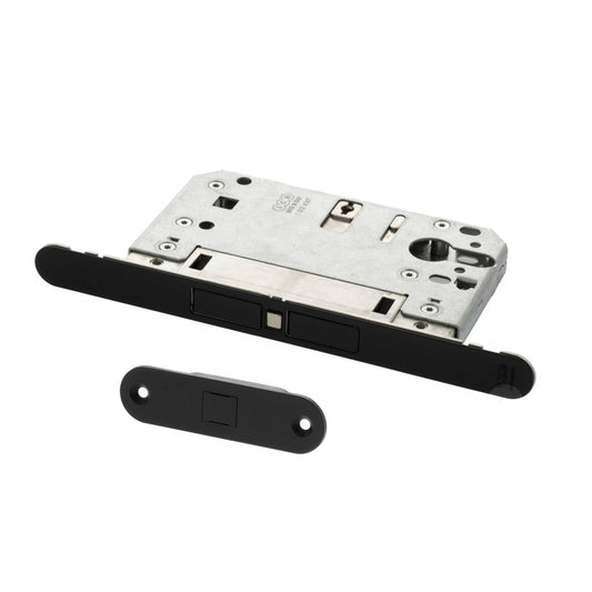 AGB Touch Magnetic Door Catch Euro Profile Sashlock - Matt Black - Default