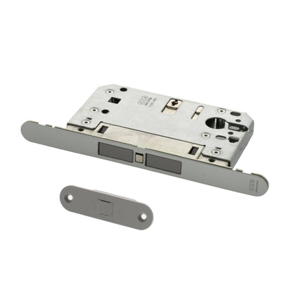 AGB Touch Magnetic Door Catch Euro Profile Sashlock - Satin Chrome - Default