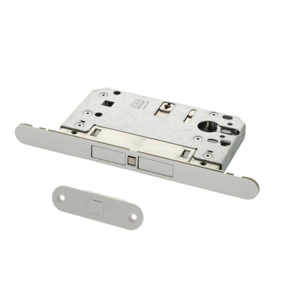 AGB Touch Magnetic Door Catch Euro Profile Sashlock - White - Default