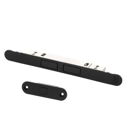 AGB Touch Adjustable magnetic door catch - Matt Black - Default