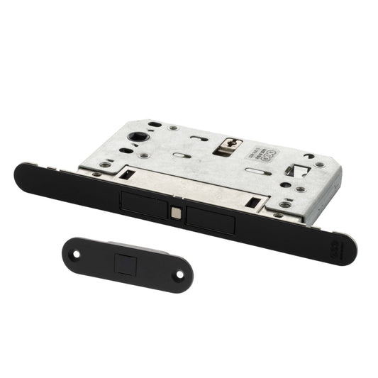 AGB Touch Magnetic Door Catch Bathroom - Matt Black - Default