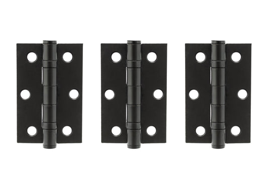 Atlantic Ball Bearing Hinges 3" x 2" x 2mm set of 3 by Atlantic Hardware