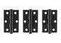 Atlantic Ball Bearing Hinges 3" x 2" x 2mm - Matt Black - 3" x 2" x 2mm
