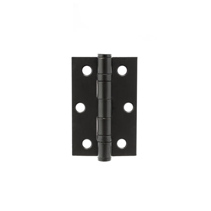 Atlantic Ball Bearing Hinges - Matt Black - 3" x 2" x 2mm
