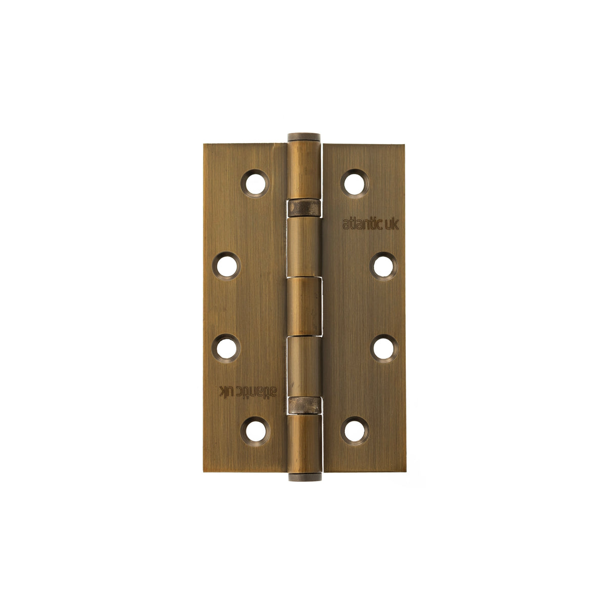Atlantic Slim Knuckle Ball Bearing Hinges - Matt Antique Brass - 4" x 2.5" x 2.5mm