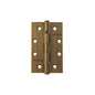 Atlantic Slim Knuckle Ball Bearing Hinges - Matt Antique Brass - 4" x 2.5" x 2.5mm