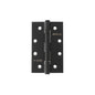 Atlantic Slim Knuckle Ball Bearing Hinges - Matt Black - 4" x 2.5" x 2.5mm