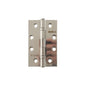 Atlantic Slim Knuckle Ball Bearing Hinges - Polished Stainless Steel - 4" x 2.5" x 2.5mm