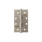 Atlantic Slim Knuckle Ball Bearing Hinges - Satin Stainless Steel - 4" x 2.5" x 2.5mm