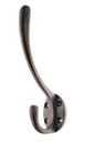Atlantic Traditional Hat & Coat Hook - Distressed Silver - Default
