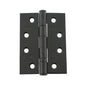 Atlantic Ball Bearing Hinges Grade 11 Fire Rated - Matt Black - 4" x 3" x 2.5mm
