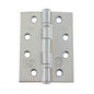 Atlantic Ball Bearing Hinges Grade 11 Fire Rated - Polished Chrome - 4" x 3" x 2.5mm