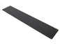 Atlantic Kick Plate Radius Corner Pre drilled with screws - Matt Black - 960mm x 150mm